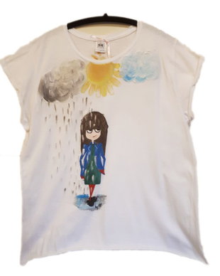tricou pictat manual