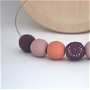 Colier Double Wear-Wear it 2 Ways! Colectia SUN/teracota, violet roial, roz cenusa, auriu