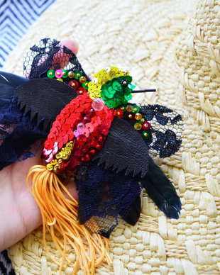 Exotic bird