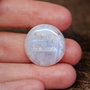 Moonstone  alb rotund  [ M01 ]