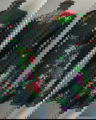 ROCHIE VINTAGE VOAL FLORAL