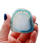 Pandant  Agat  - blue