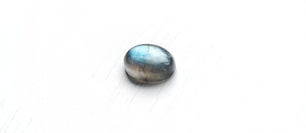Cabochon Labradorit - HQ - albastru & galben - S09