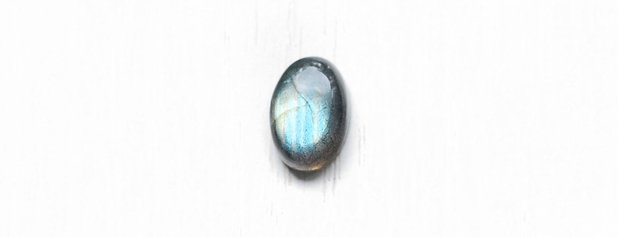 Cabochon Labradorit - HQ - albastru & galben - S09