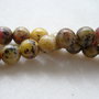Sirag agate degrade cu pete negre aprox 8 mm