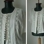 BLUZA BUMBAC DANTELATA