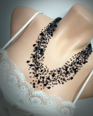 Colier Airy negru