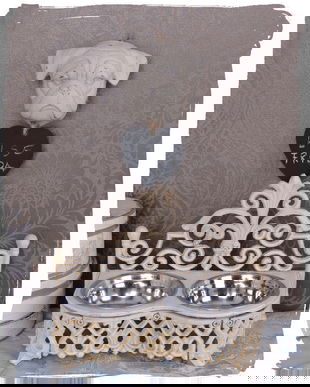 Tablou mops din rasini speciale