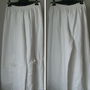 PANTALONI LEJERI IN ALB