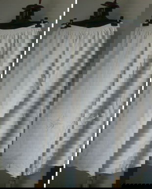 PANTALONI LEJERI IN ALB