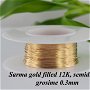 Sarma gold filled 12k, 0.3mm (0.5)