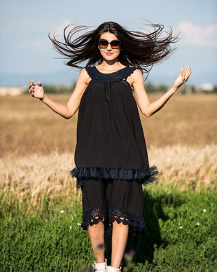 rochie cu croset si tull