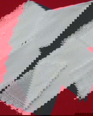 4 batiste cu dantela