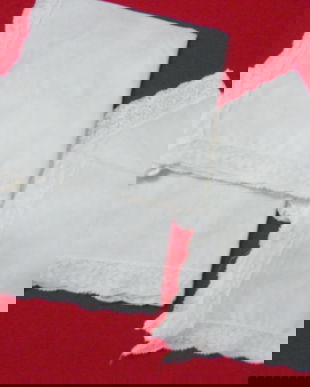 4 batiste cu dantela