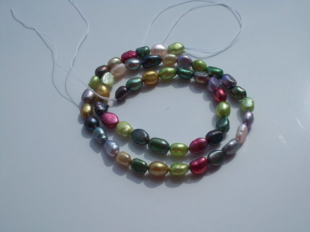 Perle multicolore