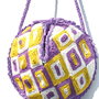Geanta crosetata,  rotunda,cross body