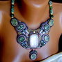 Green print Jasper - statement unicat, podoabe pe viata