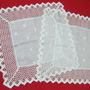 Set 2 mileuri fine cu dantela si broderie