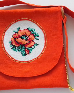 poseta orange poppy