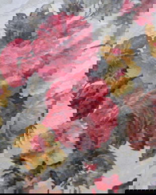 Set 2 draperii brocard