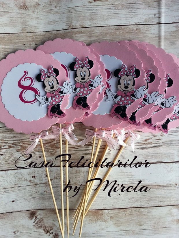 Plicuri bani botez baby Minnie Mouse