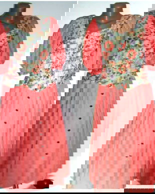 Rochie cu bust  tapiserie