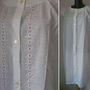Camasa de noapte bumbac broderie