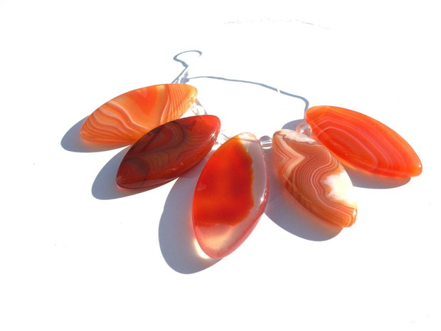 Set pandant / baza colier agate