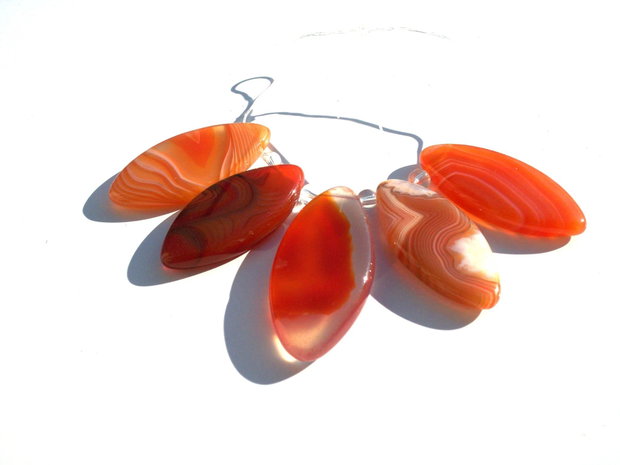 Set pandant / baza colier agate