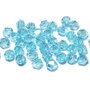 Cristale din sticla, biconice, 4 mm, DeepSkyBlue