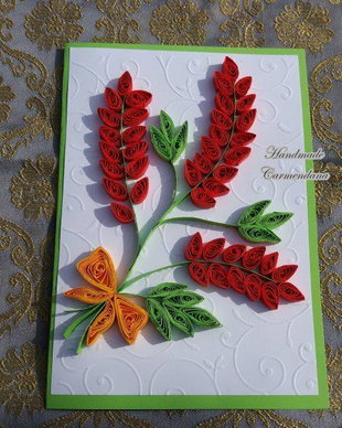Felicitare handmade mare