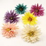 K0313 - (10buc) - Flori decorative, capete fara tija, diam.5-6cm