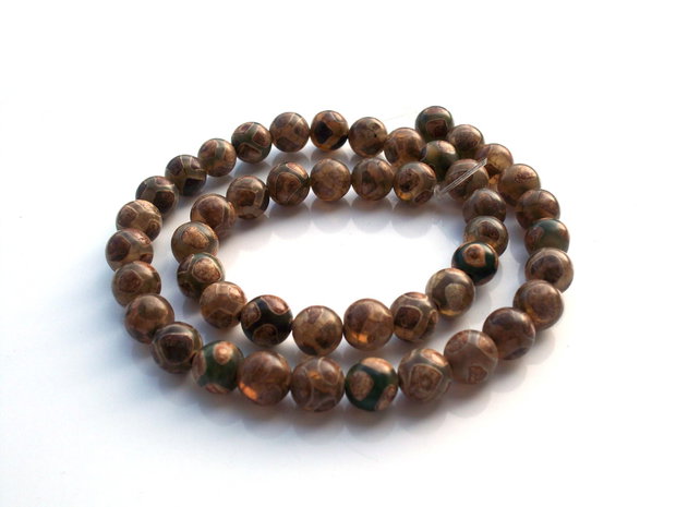 Agate tibetane-8 mm
