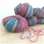 Fir de tricotat croșetat colorat lana acril