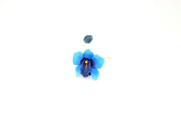 Orhideea albastra - inel