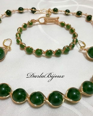 Set jad verde
