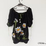 REZERVAT - Bluza cu margarete impaslita