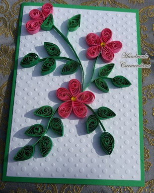Felicitare handmade mare