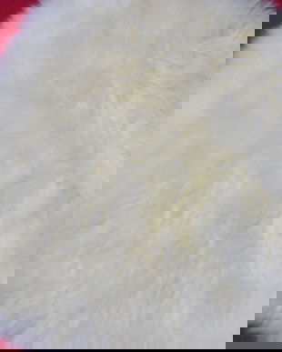 Husa perna blana naturala-noua