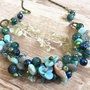 Colier blue flowers(rezervat)