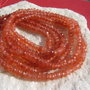 Agate somon rondele mici fatetate sir aprox 18.5 cm - fara inchizatoare