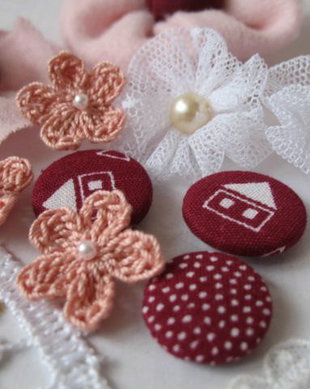 Set accesorii textile pentru aplicatii