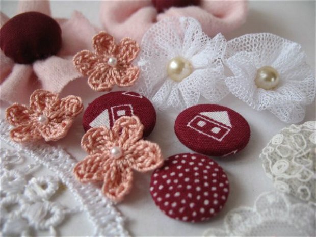 Set accesorii textile pentru aplicatii