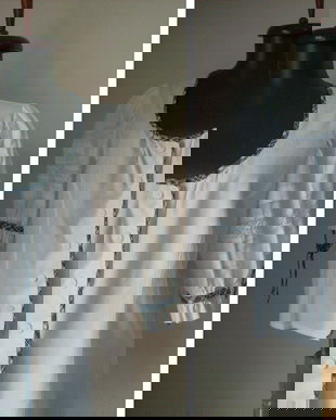 BLUZA BAVAREZA BUMBAC DANTELA