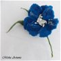 Vândut Brosa - Floare albastra