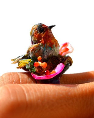 REZERVAT Robin Ring Treasure Keeper, Unicat,  inel Macaleandru reglabil
