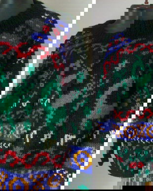 PULOVER TRICOTAT MANUAL NEPAL