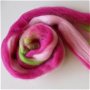 lana merinos-multicolor roz/verde -50g