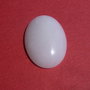 Cabochon din jad alb aprox 30x22x7 mm
