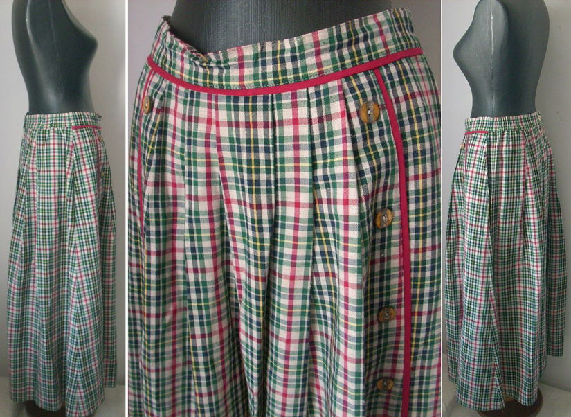 FUSTA PANZA BUMBAC TARTAN